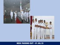 Passing out parade of MESC 60.095