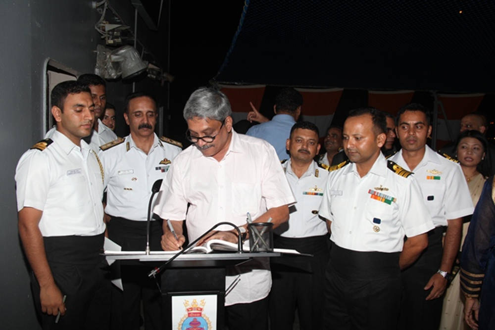 Visit of Indian Warships to Muscat (Oman) : 21-24 May 16