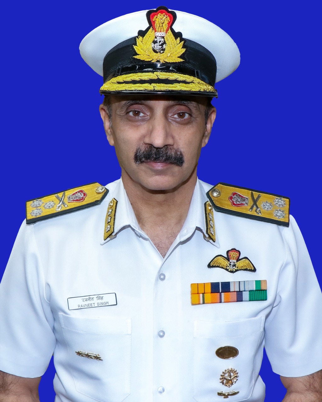 Deputy Chief of Naval Staff (DCNS), Vice Admiral Ravneet Singh AVSM, NM