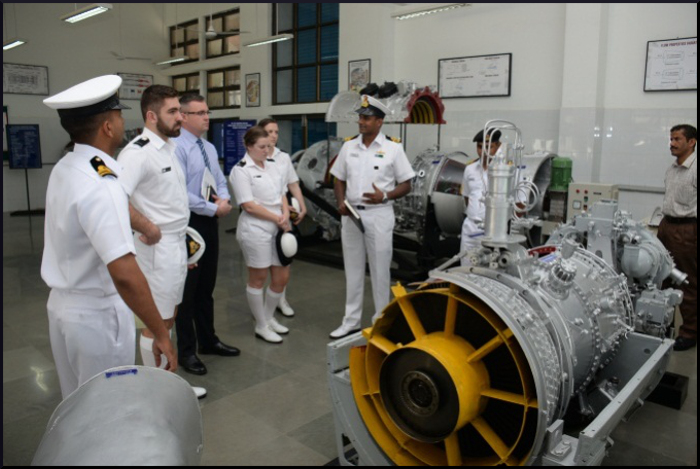 Visit of Royal Australian Navy Delegation to INA, Ezhimala (25 Sep-03 Oct 16) 