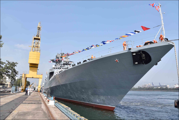 Indo-Russia Bilateral Naval Exercise (INDRA NAVY - 16) commences at Visakhapatnam