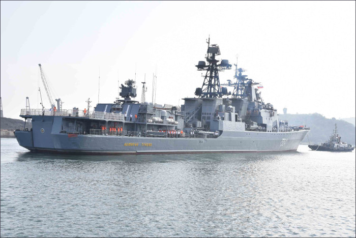 Indo-Russia Bilateral Naval Exercise (INDRA NAVY - 16) commences at Visakhapatnam