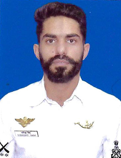 नौसेना पदक (शौर्य) शमिंदर सिंह, पीओ पीटी, 222345-एफ