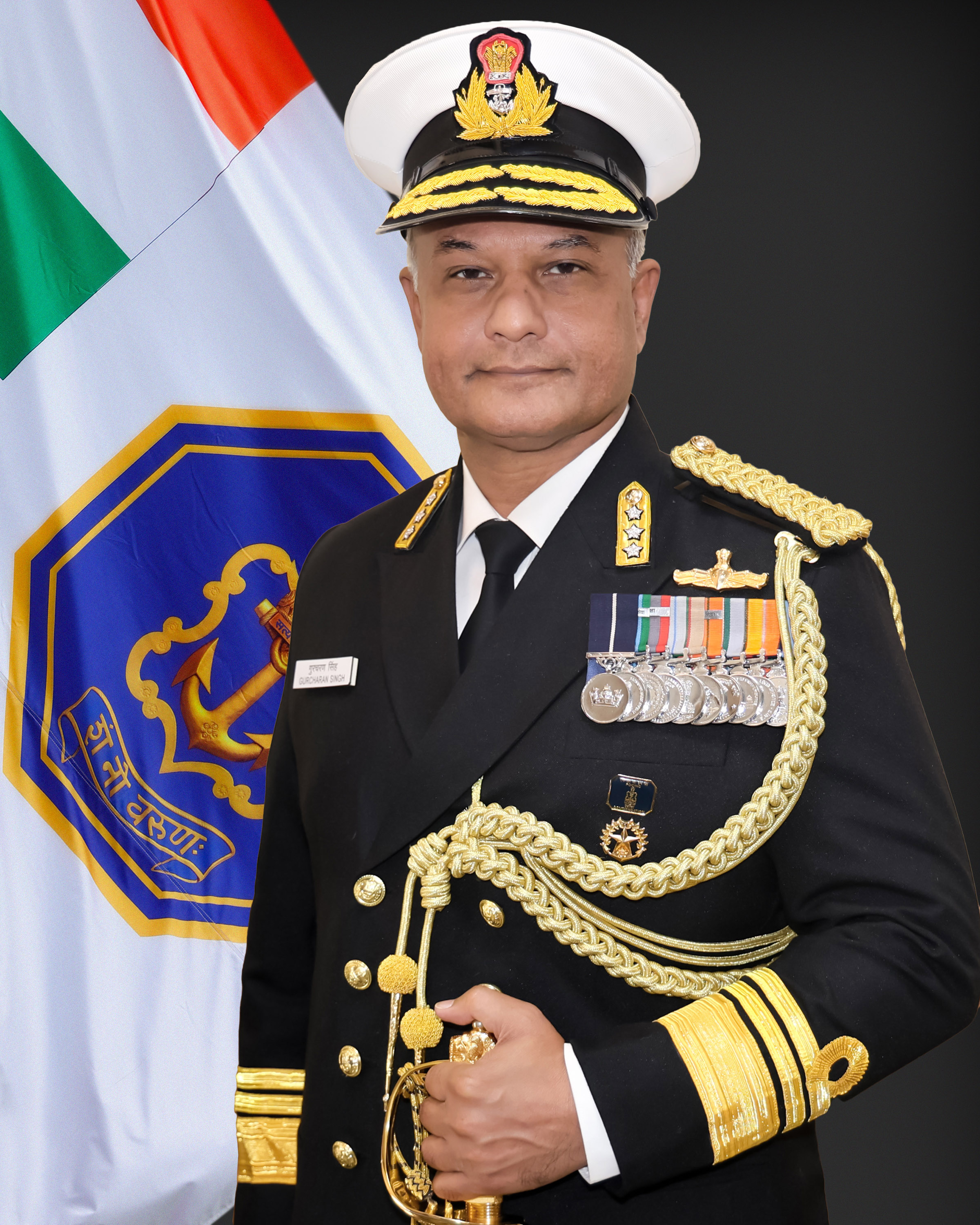 Controller Personnel Services, Vice Admiral Gurcharan Singh, NM