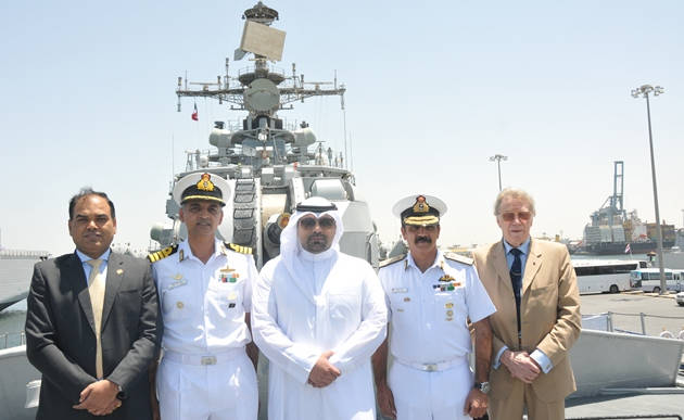 May 2016 - Western Fleet Ships on Overseas Deployment at Kuwait