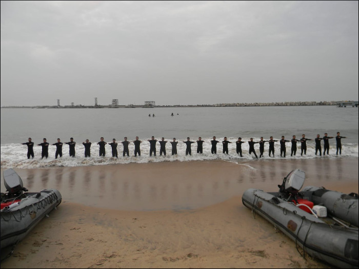 Naval Divers of Eastern Naval Command Celebrates 4th International Day of Yoga - 2018