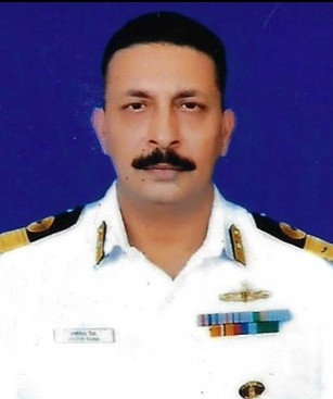Nao Sena Medal (Gallantry) Commodore  Jyotin Raina (03556-F)