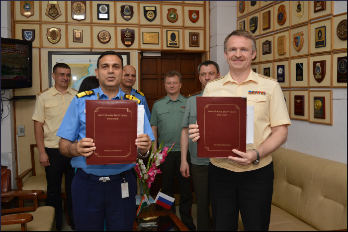 2nd Indian Navy - Russian Federation Navy Staff Talks held at New Delhi from 28-30 June 2017 