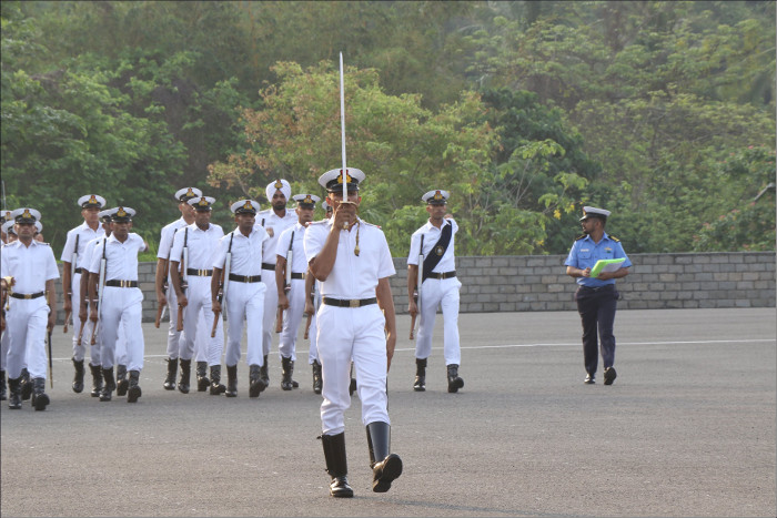 Inter Squadron Drill Competition for Spring Term 2018 at INA