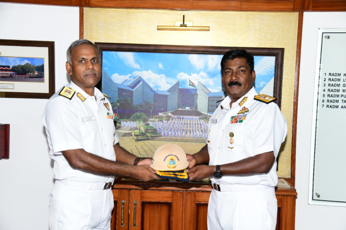 File:Rear Admiral Ajay D Theophilus took over the duties of Deputy