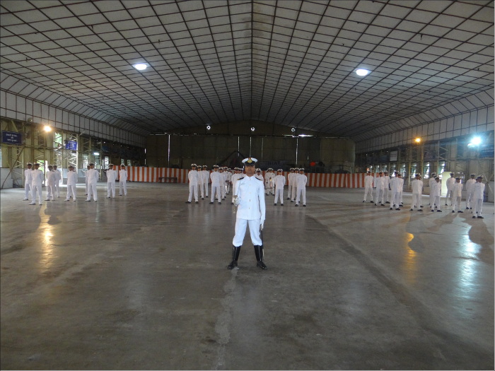 Passing Out Parade of 12 Officers of Naval Construction Wing, Kochi