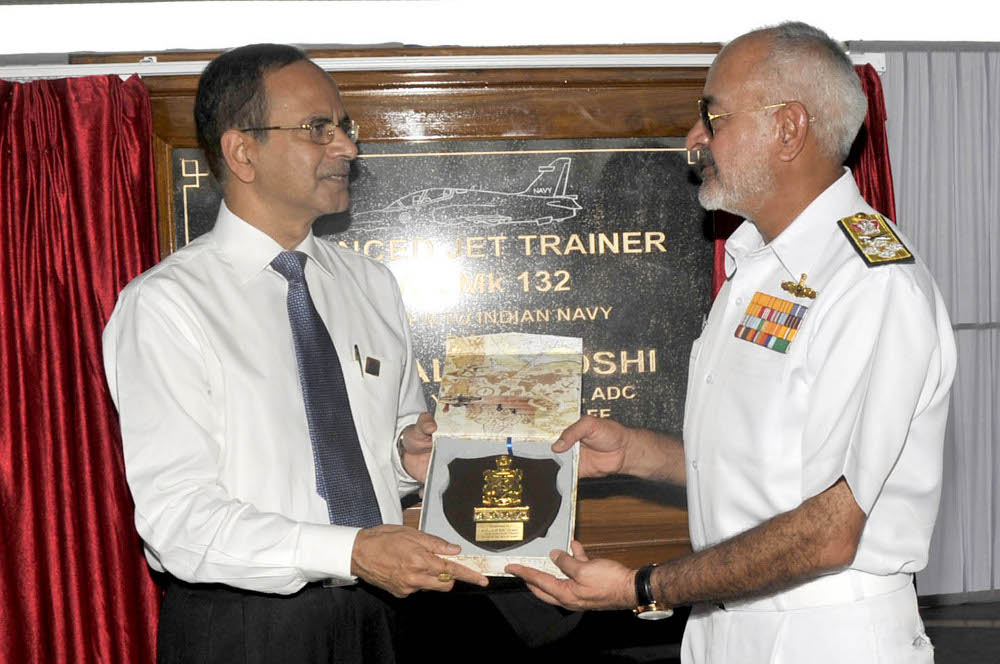 Advanced Jet Trainer inducted in Indian Navy