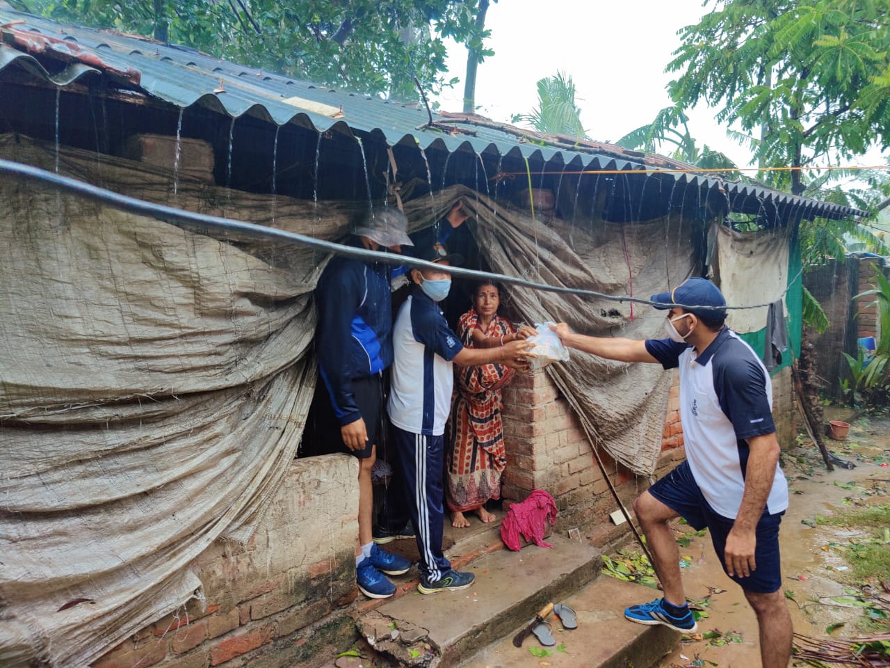 Indian Navy Continue Relief Ops in West Bengal in aftermath of Cyclone Yaas