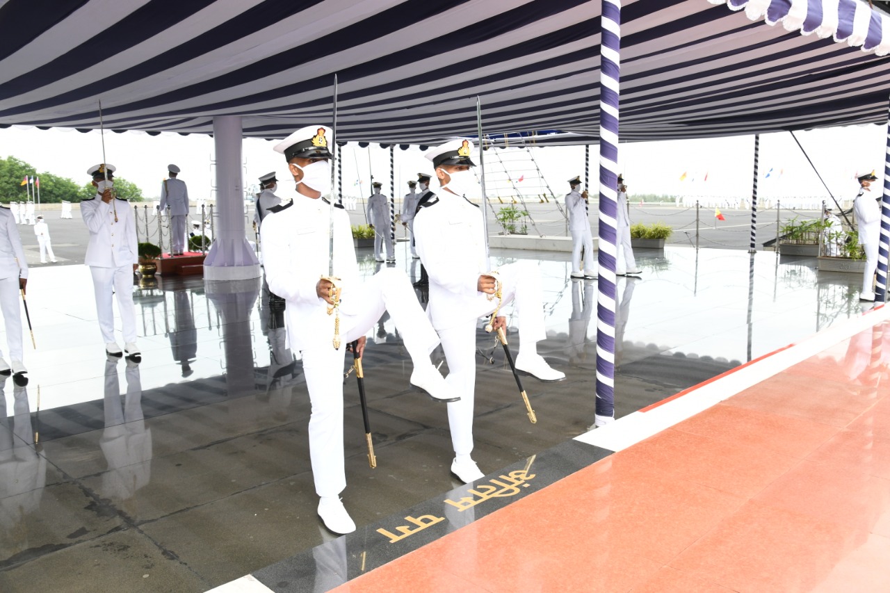Passing Out Parade - Spring Term 2021 Held at Indian Naval Academy on 29 May 21
