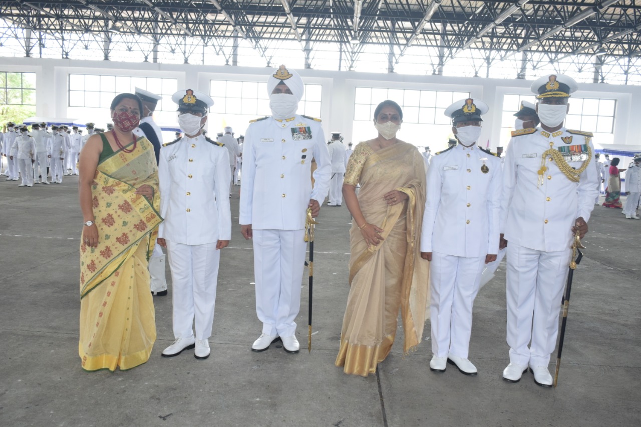 29 मई 21 को भारतीय नौसेना अकादमी में पासिंग आउट परेड - स्प्रिंग  टर्म 2021 का आयोजन