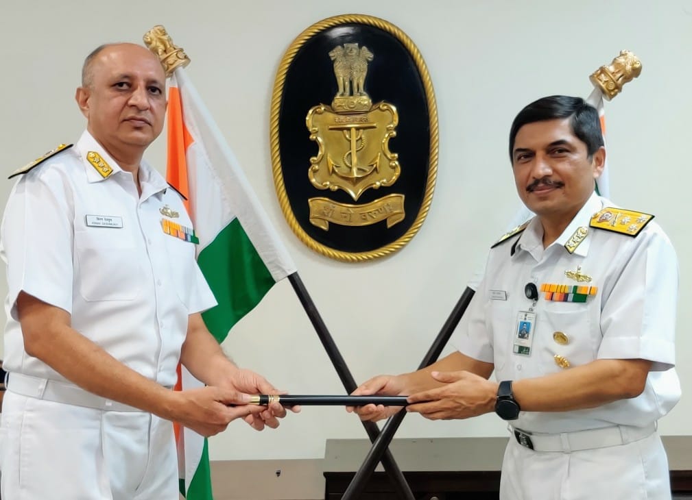 Vice Admiral Kiran Deshmukh, AVSM, VSM Assumed Charge as the Controller Warship Production and Acquisition