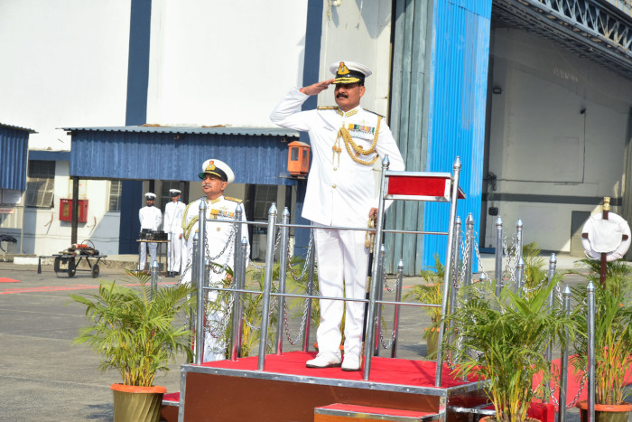 Vice Admiral Dinesh K Tripathi Takes Over as Flag Officer Commanding-in-Chief, Western Naval Command