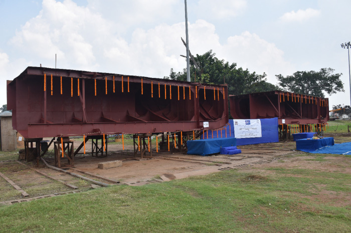 Keel Laying of First and Second 25T Bollard Pull Tugs  (Yard 335 - 336) at M/S Titagarh Wagons Ltd, Kolkata