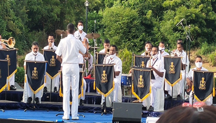 Eastern Naval Command Band Live Performance for Corona Warriors