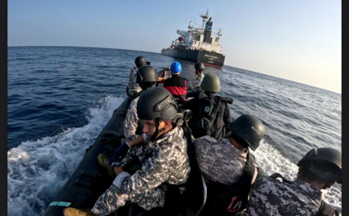 भारतीय नौसेना के चालू समुद्री सुरक्षा अभियान (‘ऑप संकल्प’) 14 दिसंबर 23 से 23 मार्च 24