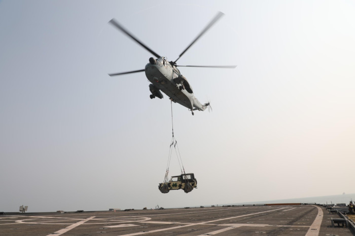 Indian Navy Bids Farewell to UH – 3H Helicopter
