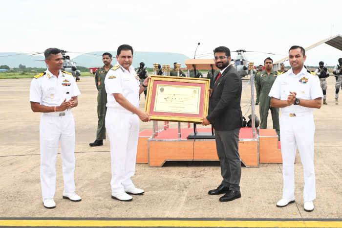 Indian Navy Bids Farewell to UH – 3H Helicopter