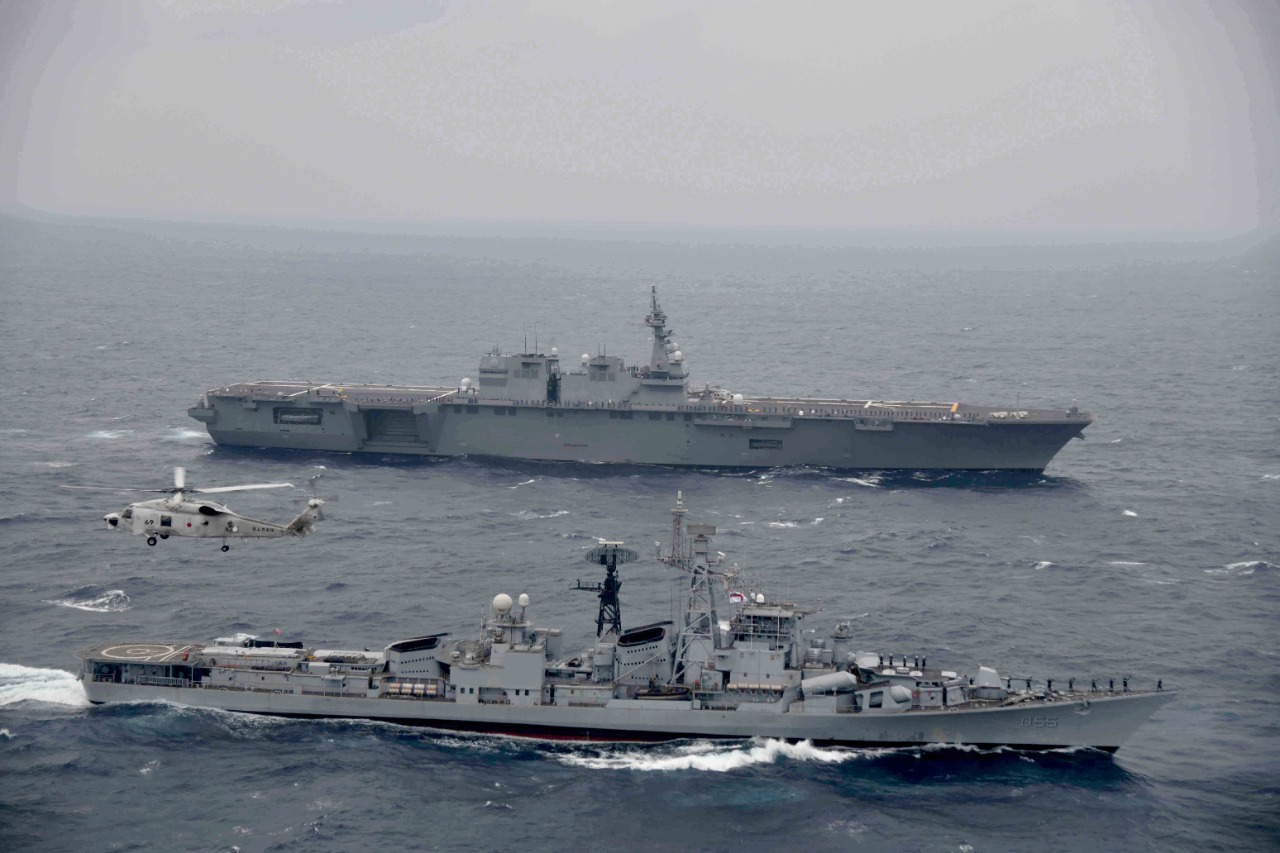 Japan- India Maritime Exercise 2022 Concludes