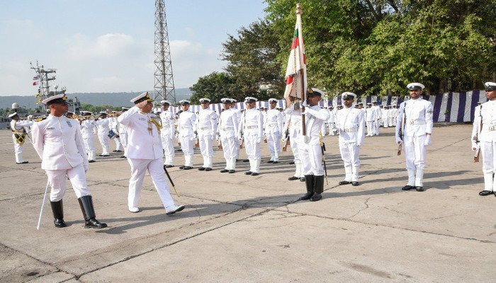 Rear Admiral Suraj Berry Assumes Charge as the Flag Officer Commanding Eastern Fleet