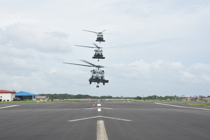 MH 60R 'सीहॉक्स' को भारतीय नौसेना में आईएनएएस 334 स्क्वाड्रन  के रूप में कमीशन किया जाएगा