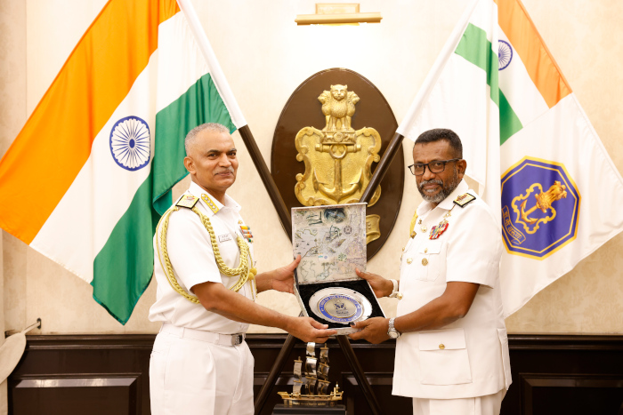 Vice Admiral Priyantha Perera Commander of the Sri Lanka Navy visit to India