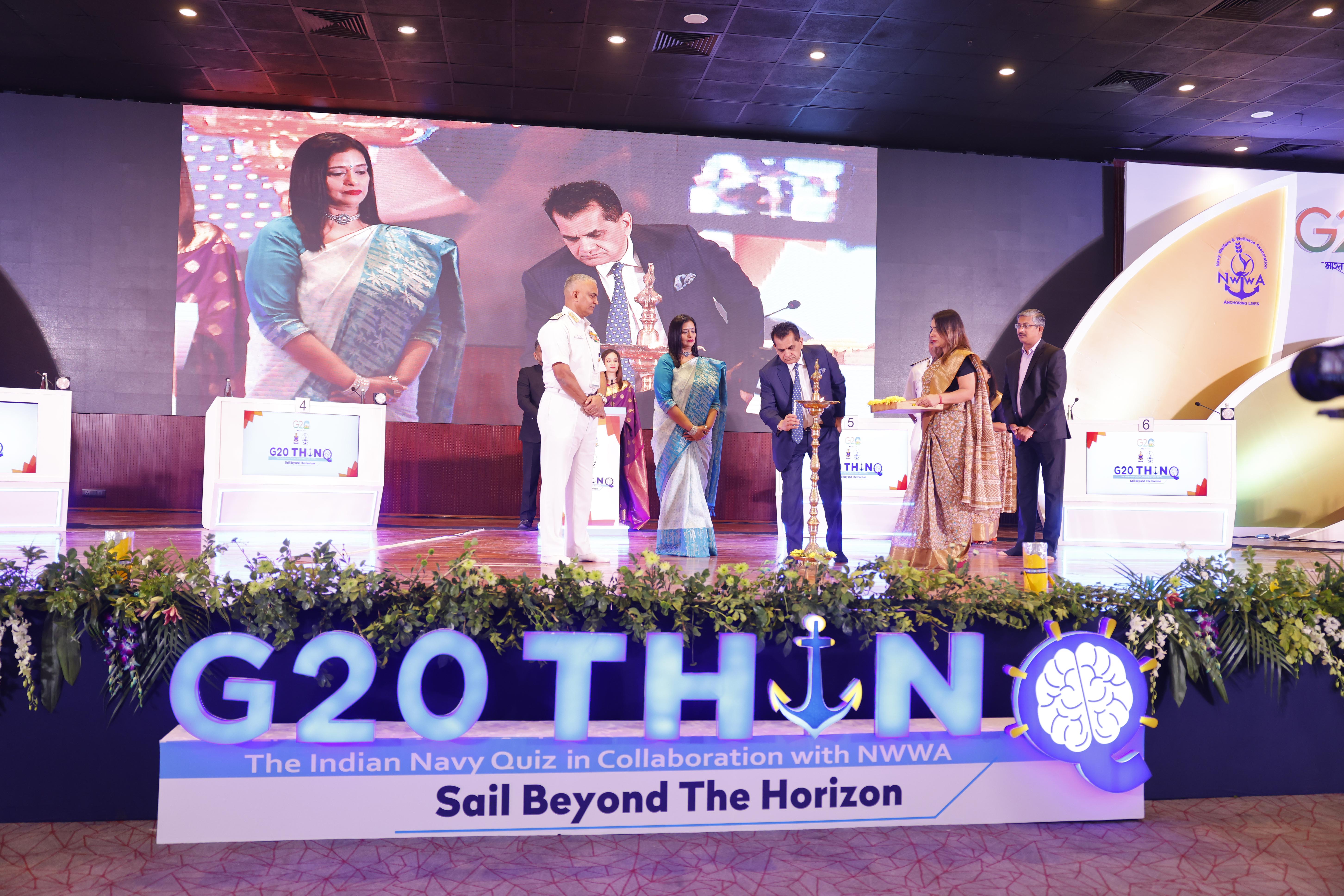 The Indian Navy Quiz – G20 Thinq  International Finals at Indiagate ON 23 NOV 23