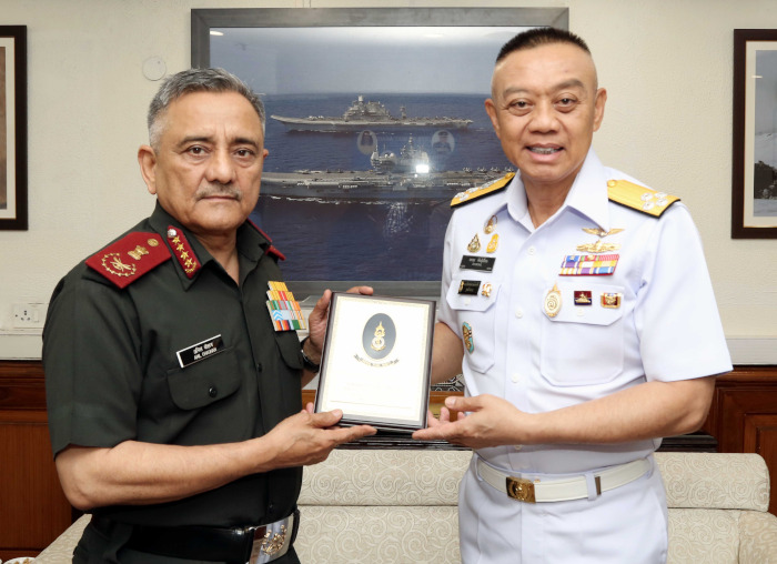 Visit by Admiral Adoong Pan-Iam Commander-in-Chief Royal Thai Navy