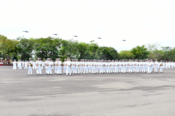 Naval Pilots Passing Out Parade at INS Rajali