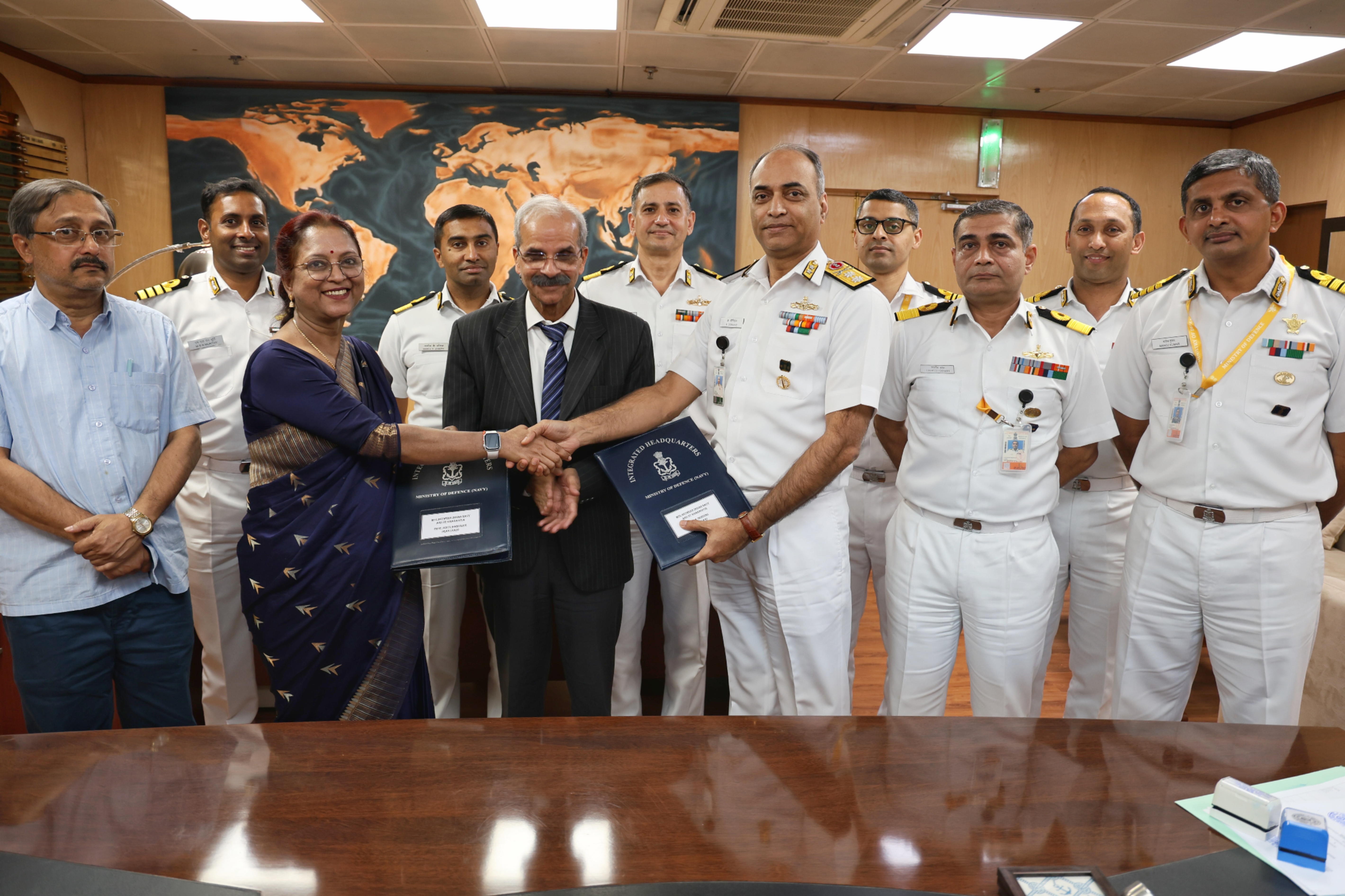 Memorandum Of Understanding  Between Indian Navy And IIT Kharagpur