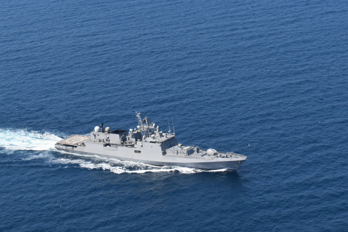 INS Trikand Participation in The Combined Maritime Forces  Focused Operation - Sea Sword 2