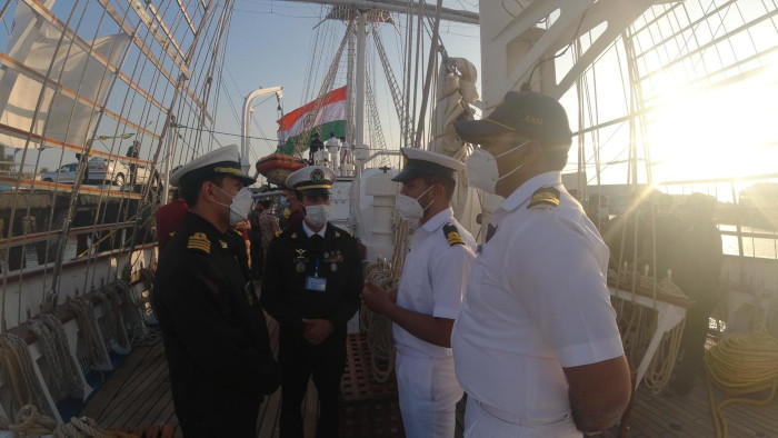 INS Sudarshini Deployment to Gulf Countries