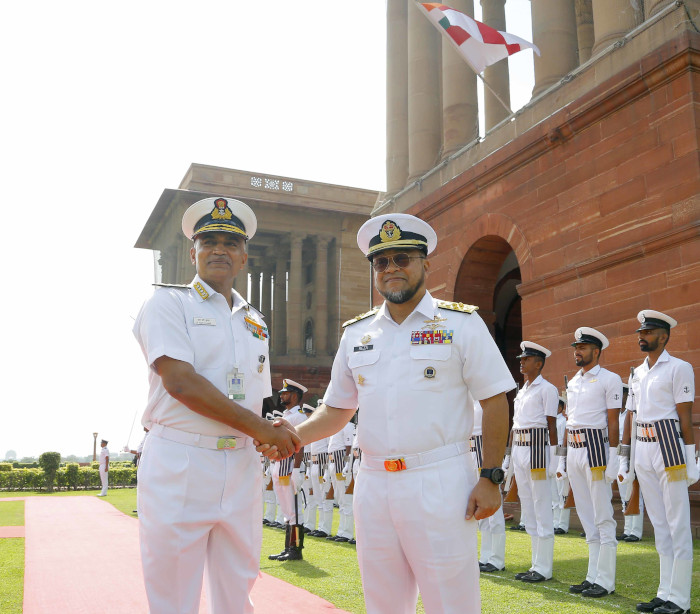 रॉयल मलेशिया नौसेना प्रमुख का दौरा