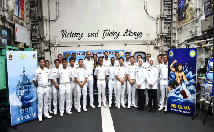 भारतीय नौसेना पोत किलटन की मुआरा, ब्रुनेई यात्रा