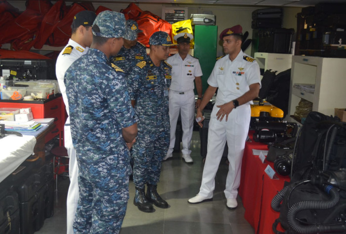 Visit of Bangladesh Navy Operational Sea Training Group to SNC