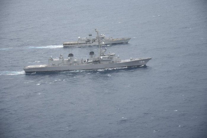 Maritime Partnership Exercise Between Indian Navy and Japan Maritime Self Defense Force in The Andaman Sea