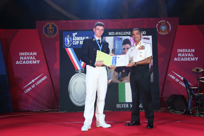 इटली ने भारतीय नौसेना अकादमी में आयोजित एडमिरल कप 2023 जीता