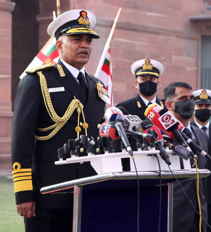 Admiral R Hari Kumar, PVSM, AVSM, VSM, ADC Assumes Command of  The Indian Navy as 25th Chief of The Naval Staff 