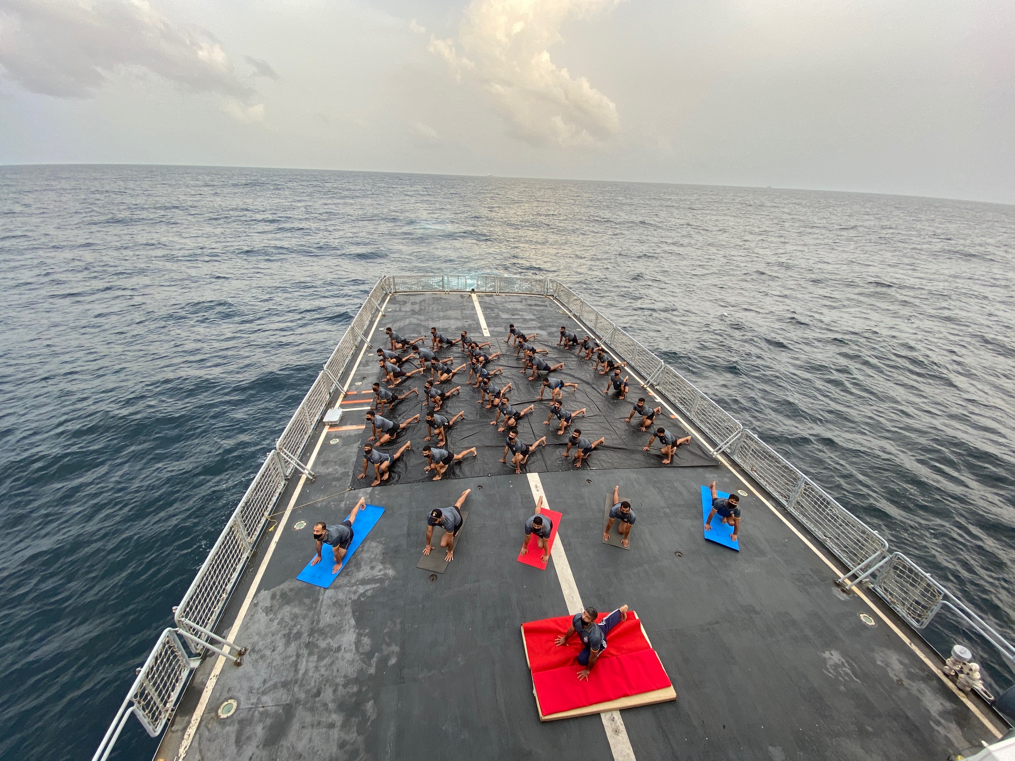 International Day of Yoga Celebrated at Southern Naval Command