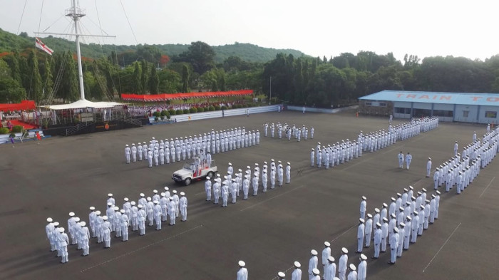Passing Out Parade Ceremony of Batch 01/2021 at INS Chilka - 09 July 2021