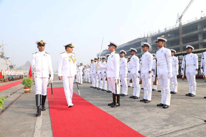 Change of Command of Western Fleet - Rear Admiral Vineet McCarty takes Over as Cdr of The Sword Arm