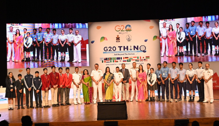 जी.20 थिंक प्रश्नोत्री प्रतियोगिता के नेशनल सेमी-फाइनल का समापन आठ एलीट टीमों के  साथ हुआ