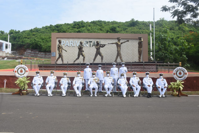 Passing Out Parade Ceremony of Batch 01/2021 at INS Chilka - 09 July 2021