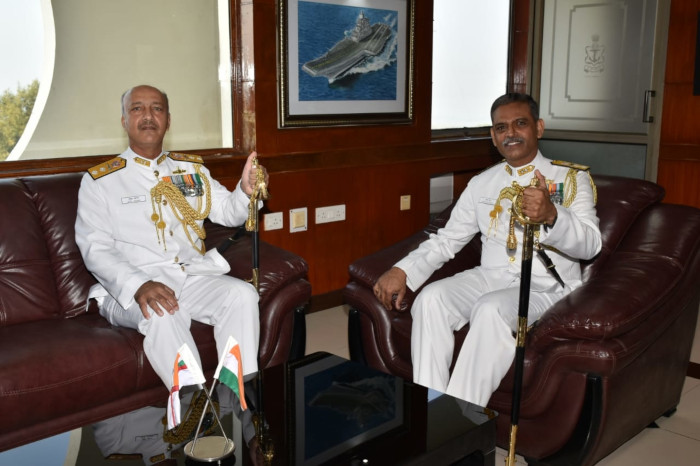 Rear Adm Atul Anand takes over as Flag Officer Commanding Karnataka Naval Area (FOK)