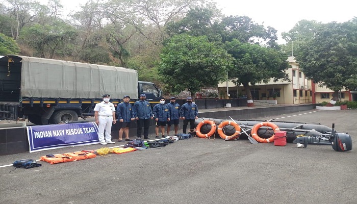 Western Naval Command Geared Up for Emergency Response During Cyclone Nisarga and Monsoon