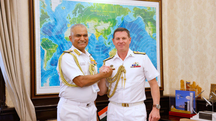 वाइस एडमिरल मार्क हैमंड की यात्रा, रॉयल ऑस्ट्रेलियाई नौसेना के प्रमुख